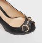 Gucci Vintage Pre-owned Leather heels Black Dames - Thumbnail 7