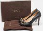 Gucci Vintage Pre-owned Leather heels Black Dames - Thumbnail 9