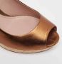 Gucci Vintage Pre-owned Leather heels Brown Dames - Thumbnail 7