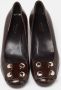 Gucci Vintage Pre-owned Leather heels Brown Dames - Thumbnail 3