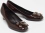 Gucci Vintage Pre-owned Leather heels Brown Dames - Thumbnail 4