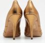 Gucci Vintage Pre-owned Leather heels Brown Dames - Thumbnail 5