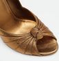 Gucci Vintage Pre-owned Leather heels Brown Dames - Thumbnail 7