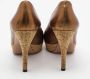 Gucci Vintage Pre-owned Leather heels Brown Dames - Thumbnail 6