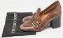 Gucci Vintage Pre-owned Leather heels Brown Dames - Thumbnail 9