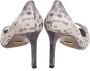 Gucci Vintage Pre-owned Leather heels Gray Dames - Thumbnail 4