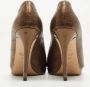 Gucci Vintage Pre-owned Leather heels Gray Dames - Thumbnail 5