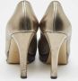 Gucci Vintage Pre-owned Leather heels Gray Dames - Thumbnail 5