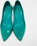 Gucci Vintage Pre-owned Leather heels Green Dames - Thumbnail 3