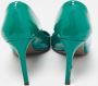 Gucci Vintage Pre-owned Leather heels Green Dames - Thumbnail 5