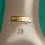 Gucci Vintage Pre-owned Leather heels Green Dames - Thumbnail 7