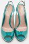 Gucci Vintage Pre-owned Leather heels Green Dames - Thumbnail 3