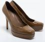 Gucci Vintage Pre-owned Leather heels Green Dames - Thumbnail 4