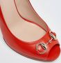 Gucci Vintage Pre-owned Leather heels Orange Dames - Thumbnail 7