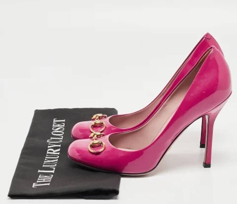 Gucci Vintage Pre-owned Leather heels Pink Dames