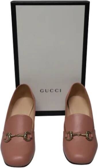 Gucci Vintage Pre-owned Leather heels Pink Dames