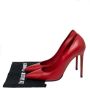 Gucci Vintage Pre-owned Leather heels Red Dames - Thumbnail 8