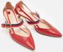 Gucci Vintage Pre-owned Leather heels Red Dames - Thumbnail 4