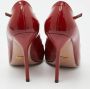 Gucci Vintage Pre-owned Leather heels Red Dames - Thumbnail 5