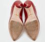 Gucci Vintage Pre-owned Leather heels Red Dames - Thumbnail 6