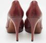 Gucci Vintage Pre-owned Leather heels Red Dames - Thumbnail 5