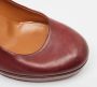 Gucci Vintage Pre-owned Leather heels Red Dames - Thumbnail 8