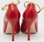 Gucci Vintage Pre-owned Leather heels Red Dames - Thumbnail 5