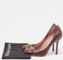 Gucci Vintage Pre-owned Leather heels Red Dames - Thumbnail 9