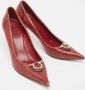 Gucci Vintage Pre-owned Leather heels Red Dames - Thumbnail 4