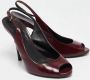 Gucci Vintage Pre-owned Leather heels Red Dames - Thumbnail 4