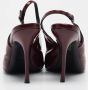 Gucci Vintage Pre-owned Leather heels Red Dames - Thumbnail 5