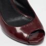 Gucci Vintage Pre-owned Leather heels Red Dames - Thumbnail 7