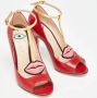 Gucci Vintage Pre-owned Leather heels Red Dames - Thumbnail 4