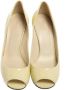 Gucci Vintage Pre-owned Leather heels Yellow Dames - Thumbnail 2