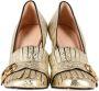 Gucci Vintage Pre-owned Leather heels Yellow Dames - Thumbnail 2