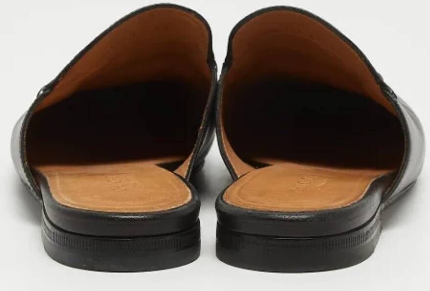 Gucci Vintage Pre-owned Leather mules Black Dames