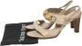 Gucci Vintage Pre-owned Leather sandals Beige Dames - Thumbnail 7