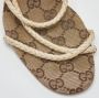 Gucci Vintage Pre-owned Leather sandals Beige Dames - Thumbnail 7