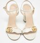 Gucci Vintage Pre-owned Leather sandals Beige Dames - Thumbnail 3