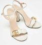 Gucci Vintage Pre-owned Leather sandals Beige Dames - Thumbnail 4