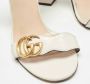 Gucci Vintage Pre-owned Leather sandals Beige Dames - Thumbnail 8