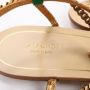 Gucci Vintage Pre-owned Leather sandals Beige Dames - Thumbnail 5