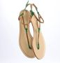 Gucci Vintage Pre-owned Leather sandals Beige Dames - Thumbnail 8