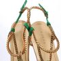 Gucci Vintage Pre-owned Leather sandals Beige Dames - Thumbnail 9