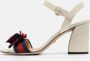 Gucci Vintage Pre-owned Leather sandals Beige Dames - Thumbnail 2