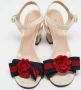 Gucci Vintage Pre-owned Leather sandals Beige Dames - Thumbnail 3