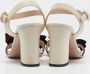 Gucci Vintage Pre-owned Leather sandals Beige Dames - Thumbnail 5