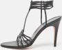 Gucci Vintage Pre-owned Leather sandals Black Dames - Thumbnail 2