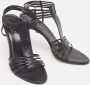 Gucci Vintage Pre-owned Leather sandals Black Dames - Thumbnail 4