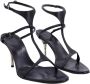 Gucci Vintage Pre-owned Leather sandals Black Dames - Thumbnail 4